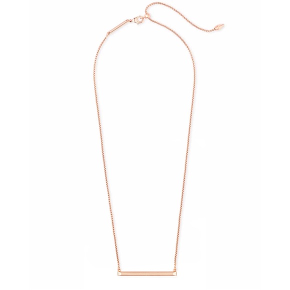 KENDRA SCOTT • Rose Gold Kelsey Necklace - Picture 5 of 5